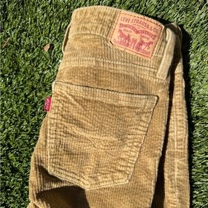 Levi's Brown Corduroy Pants with Interior Label